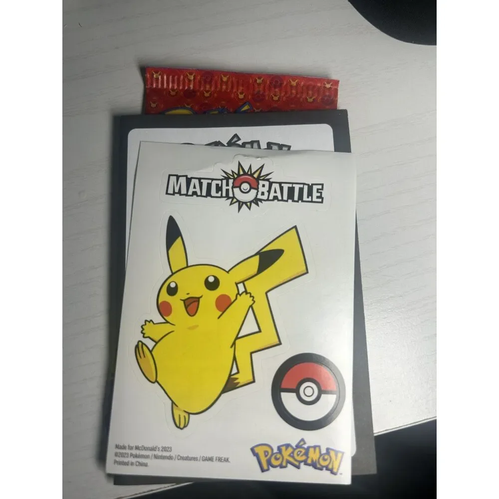 Match Battle Pack Pokemon McDonalds 2023 Near Mint